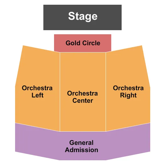 seating chart for The Observatory - North Park - Endstage 2 - eventticketscenter.com
