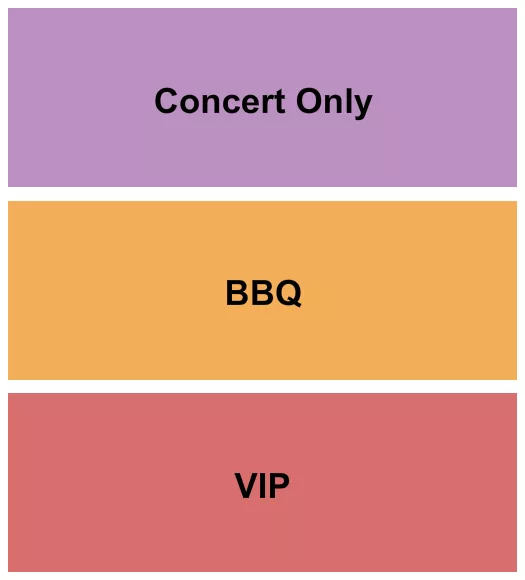 seating chart for The Park of East Texas - Gate 7 - Red Dirt BBQ - eventticketscenter.com