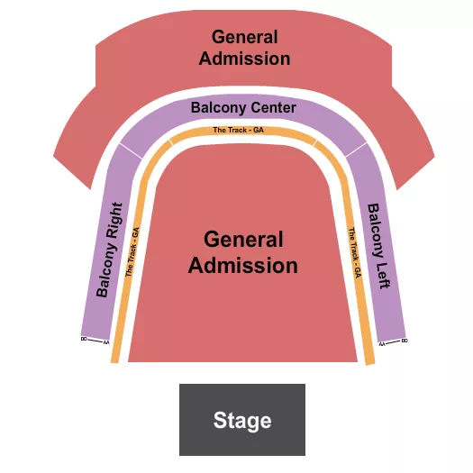 seating chart for The Pinnacle At Nashville Yards - GA Floor & Rsvd Balcony 3 - eventticketscenter.com