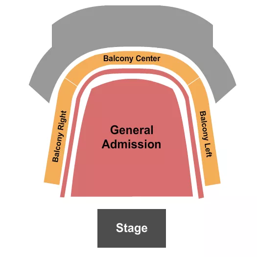 seating chart for The Pinnacle at Symphony Place - GA Floor & Rsvd Balcony - eventticketscenter.com