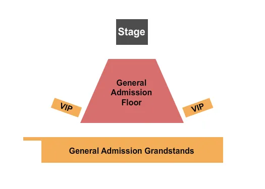 seating chart for The Podium - Spokane - GAFloor- GA Grandstand - eventticketscenter.com