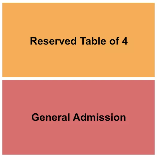 seating chart for The Radio Room Greenville - GA/Tables - eventticketscenter.com