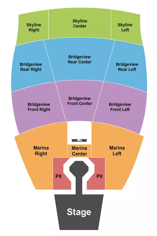 seating chart for The Rady Shell at Jacobs Park - Needtobreathe - eventticketscenter.com