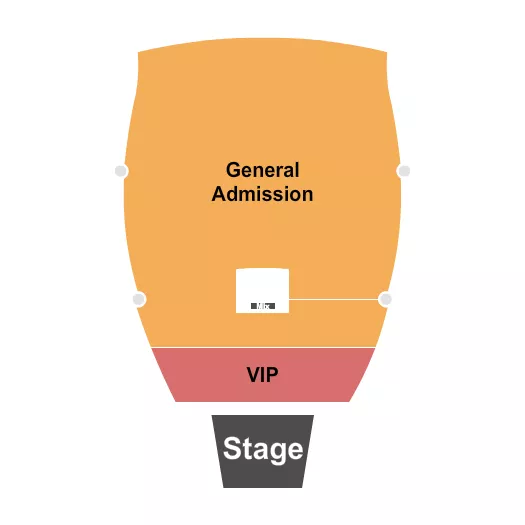 seating chart for The Rady Shell at Jacobs Park - Endstage GA/VIP - eventticketscenter.com
