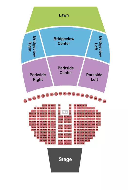 seating chart for The Rady Shell at Jacobs Park - Endstage Tables 3 - eventticketscenter.com