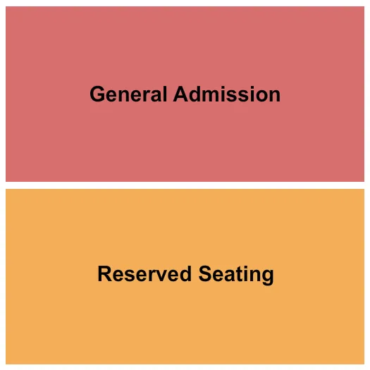 seating chart for The Ranch Concert Hall & Saloon - GA & Reserved - eventticketscenter.com