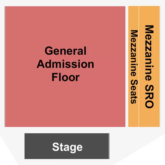 seating chart for The Record Bar - GA/Mezz - eventticketscenter.com