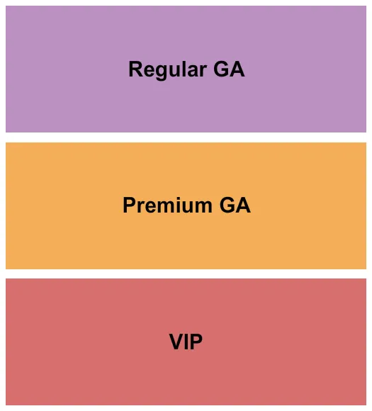 seating chart for The Republik - Honolulu - Regular/Premium GA - eventticketscenter.com