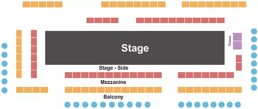 seating chart for The Ruby Theatre - NY - Drunk Shakespeare - eventticketscenter.com