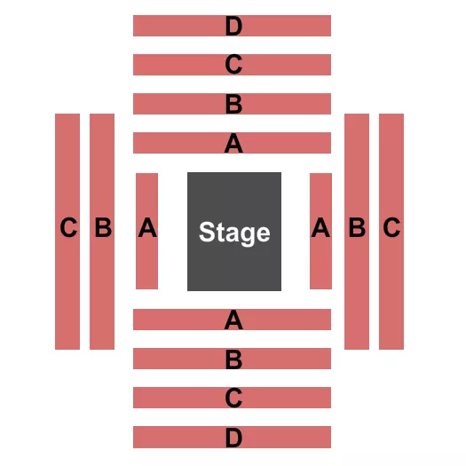 seating chart for The Sazerac House - Candlelight - eventticketscenter.com
