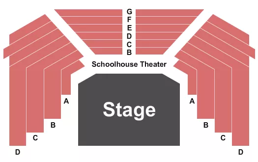 seating chart for The Schoolhouse - CO - Endstage - eventticketscenter.com
