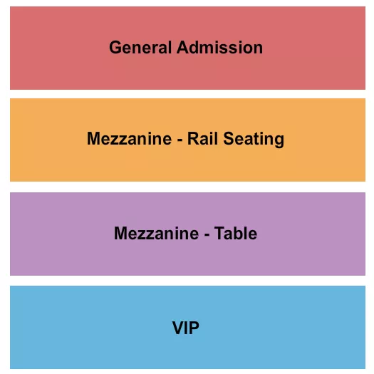 seating chart for The Signal - TN - GA/Mezz/Rail/VIP - eventticketscenter.com