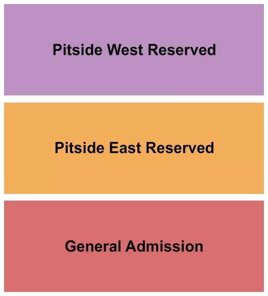 seating chart for The Slowdown - GA/Pitside E/W - eventticketscenter.com