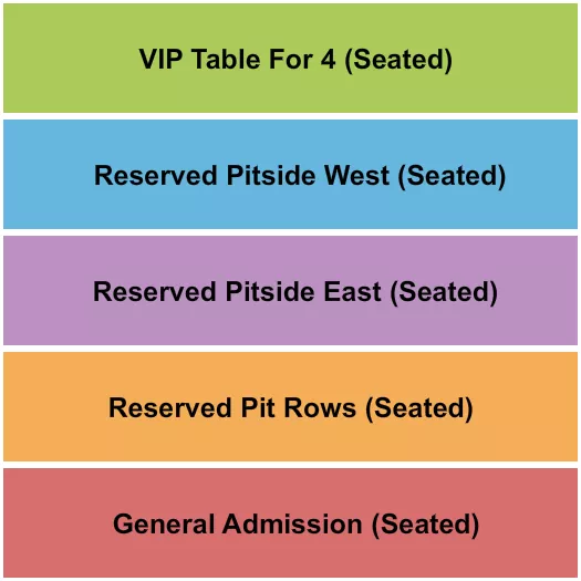 seating chart for The Slowdown - GA/Reserved 2 - eventticketscenter.com