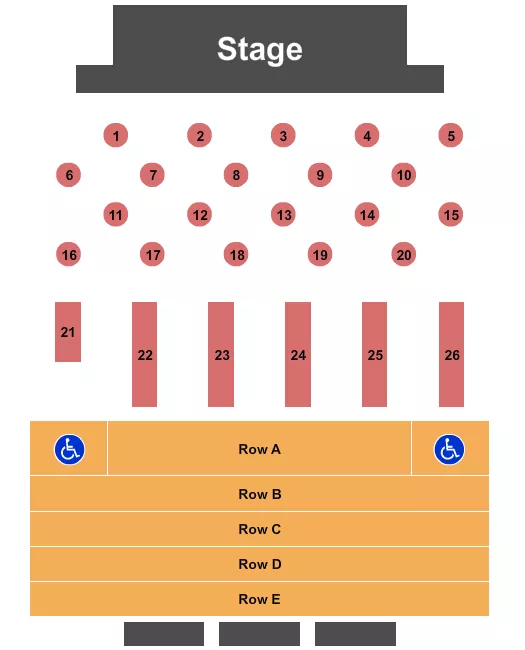 The Soraya Tickets & Seating Chart