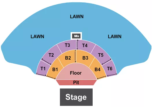 seating chart for The Sound Amphitheater - Endstage Pit w/Rsvd Floor - eventticketscenter.com