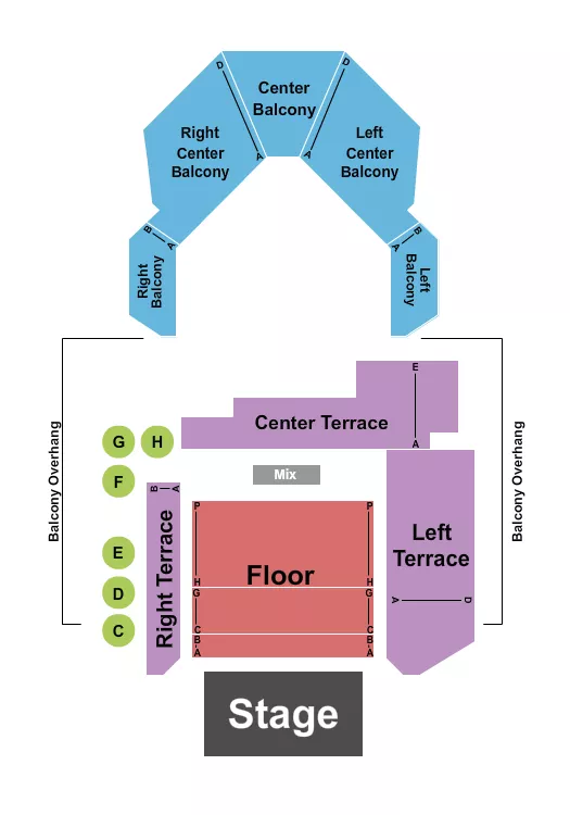 seating chart for The Sound At The Del Mar Fairgrounds - Endstage RSV - eventticketscenter.com