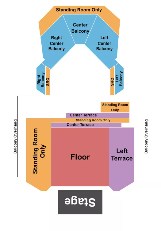 seating chart for The Sound At The Del Mar Fairgrounds - End Stage - eventticketscenter.com