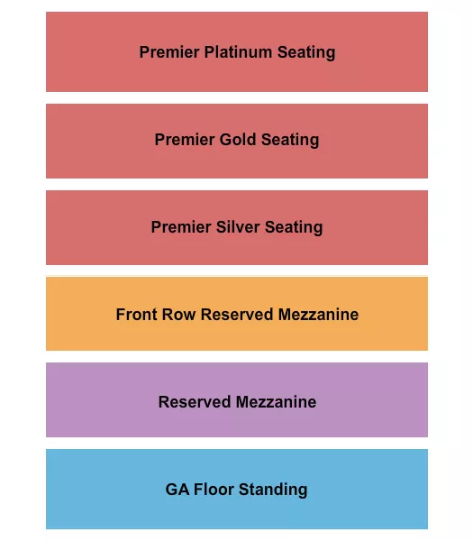 seating chart for The Strand Theatre - RI - GA/Premier/Mezz - eventticketscenter.com