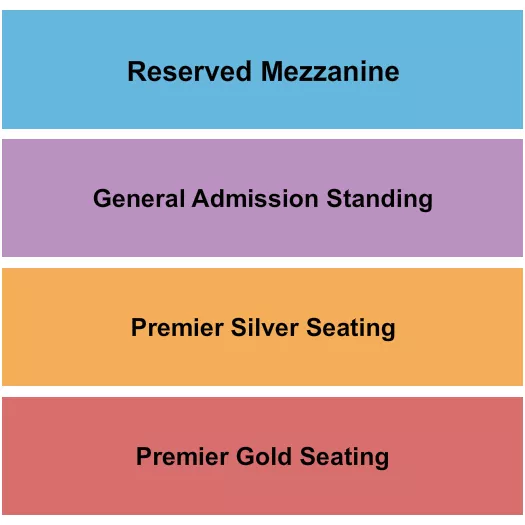 seating chart for The Strand Theatre - RI - GA/Premier/Mezz 2 - eventticketscenter.com