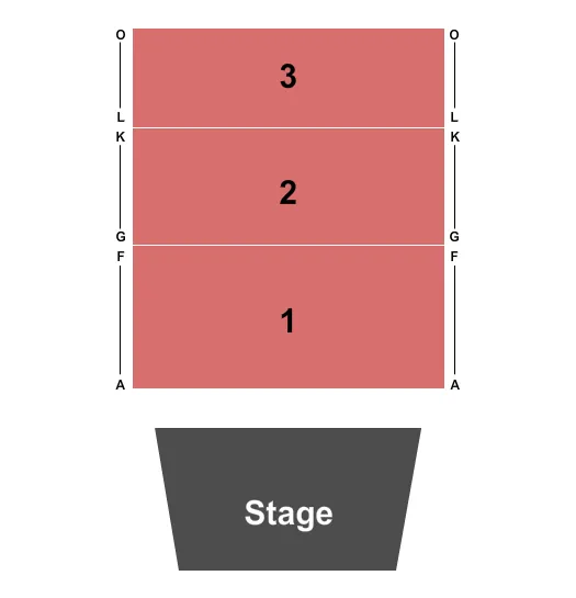 seating chart for The Studio at Mizner Park - Reserved - eventticketscenter.com