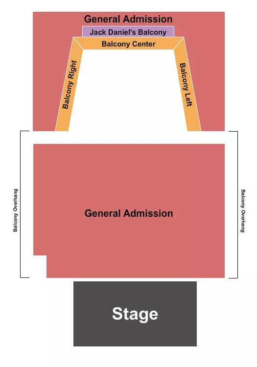 seating chart for  - Endstage GA 3 - eventticketscenter.com