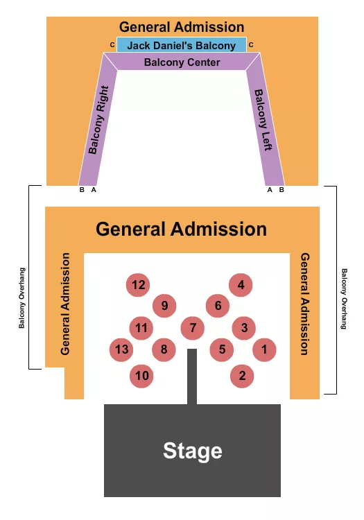 seating chart for The Sylvee - WI - Wisconsin Drag Awards - eventticketscenter.com