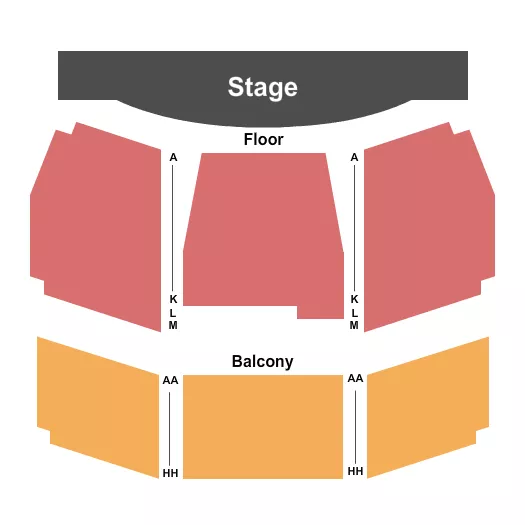 seating chart for The Theater At Innovation Square - End Stage - eventticketscenter.com