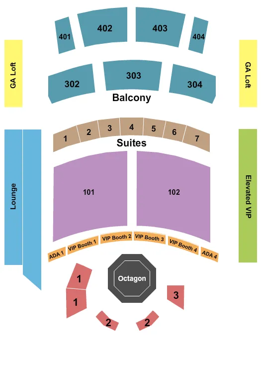 The Theater At Virgin Hotels - Las Vegas Tickets & Seating Chart