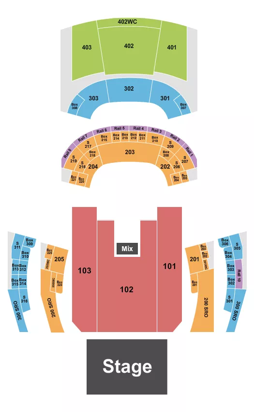 seating chart for The Truth - Endstage - eventticketscenter.com