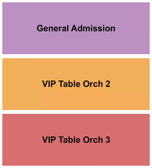 seating chart for The UC Theatre - GA/VIP 2 - eventticketscenter.com