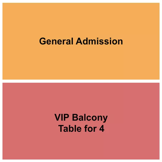 seating chart for The Vixen - GA/Tables - eventticketscenter.com
