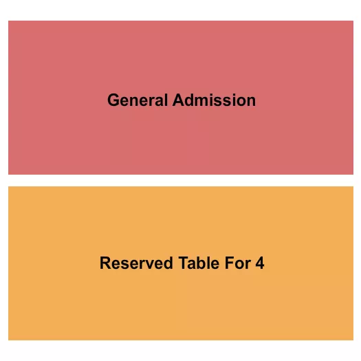 seating chart for The WC Social Club - GA/Table - eventticketscenter.com