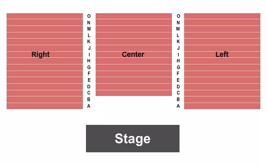 seating chart for The War Memorial - MI - Endstage - eventticketscenter.com