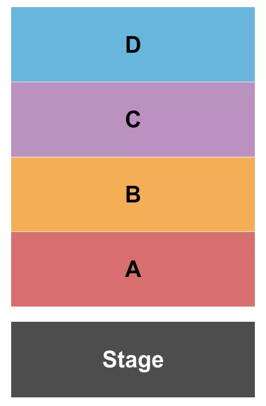 seating chart for The War Memorial - MI - Candlelight - eventticketscenter.com
