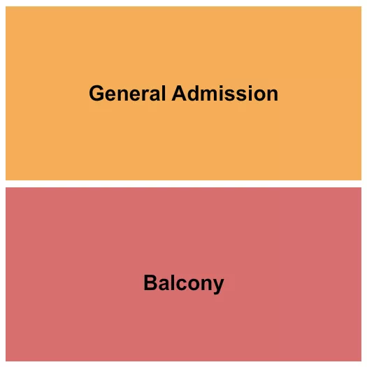 seating chart for The Woodward Theater - Cincinnati - GA/Balcony - eventticketscenter.com