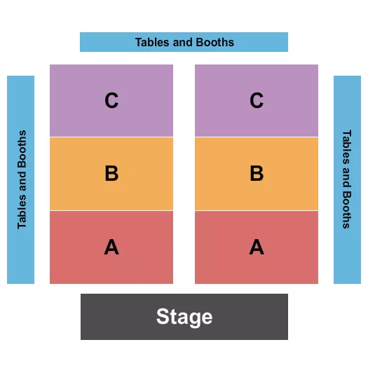 seating chart for The Yale Theater - Candlelight - eventticketscenter.com