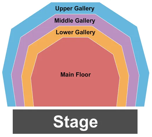 seating chart for The Yard at Chicago Shakespeare Theatre - End Stage - eventticketscenter.com
