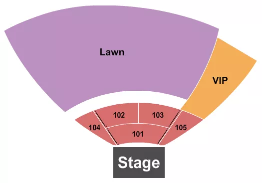 seating chart for The Youngstown Foundation Amphitheatre - Endstage - eventticketscenter.com