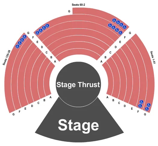 Theatre At The Center Tickets & Seating Chart - ETC