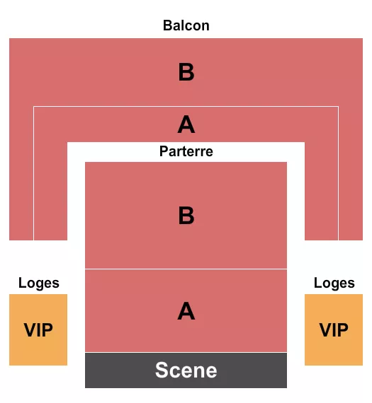 seating chart for Theatre Rialto - Candlelight - eventticketscenter.com