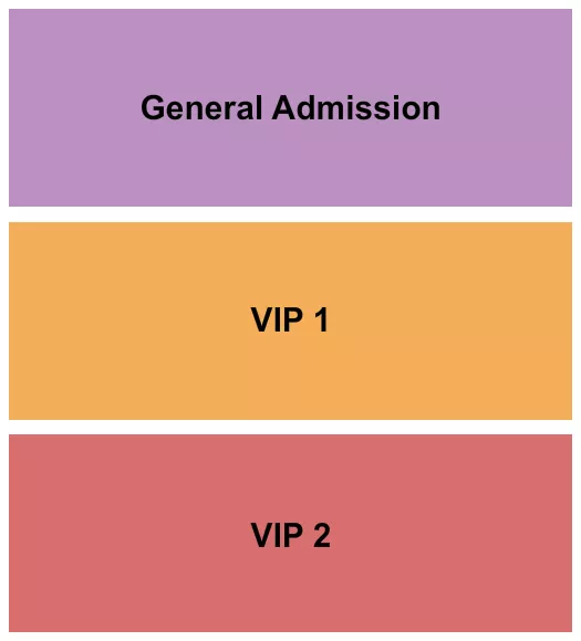 seating chart for Thunderbird Cafe - GA/VIP - eventticketscenter.com