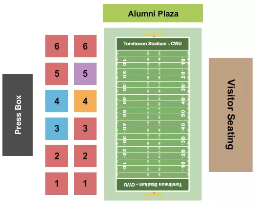 Football Seating Map