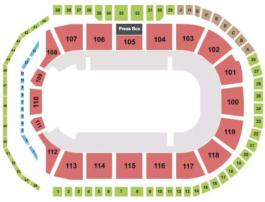 seating chart for Total Mortgage Arena - Monster Jam 2 - eventticketscenter.com