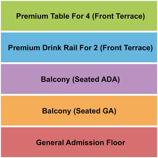 Tower Theater Seating Chart General Admission Matttroy