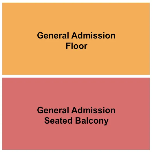 seating chart for Tower Theatre - OK - GA Floor / GA Balcony - eventticketscenter.com