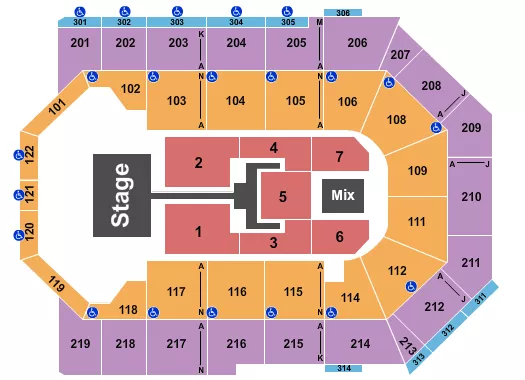 Toyota Arena Tickets Seating Chart Event Center