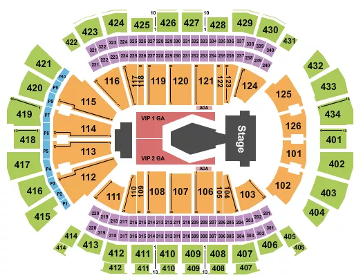 Toyota Center Houston Tickets & Seating Charts