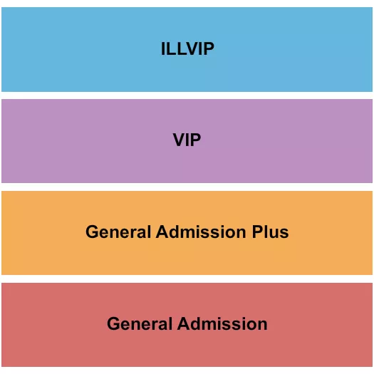 seating chart for Travis County Expo Center - GA/GA Plus/VIP/ILLVIP - eventticketscenter.com