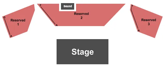 seating chart for Tree House Theater - End Stage - eventticketscenter.com